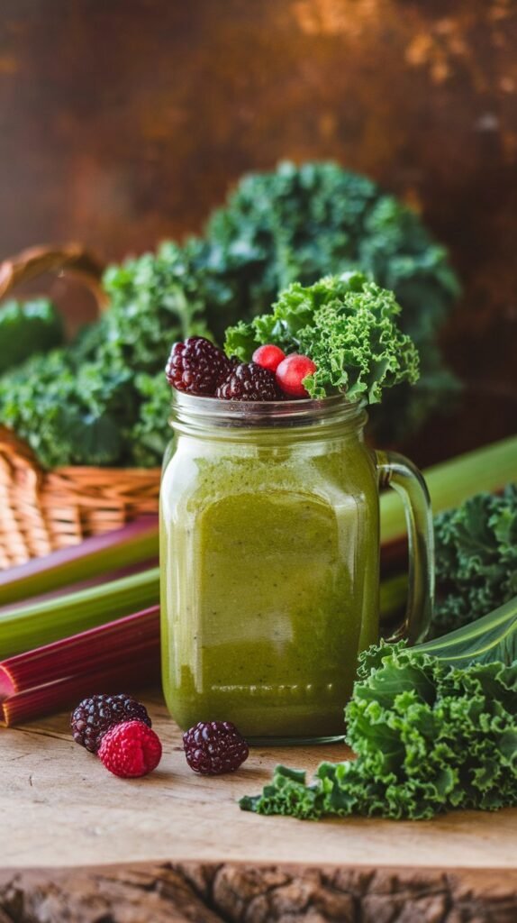 seasonal kale smoothie