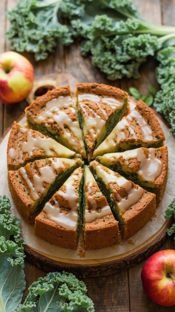 Kale and Apple cake recipe