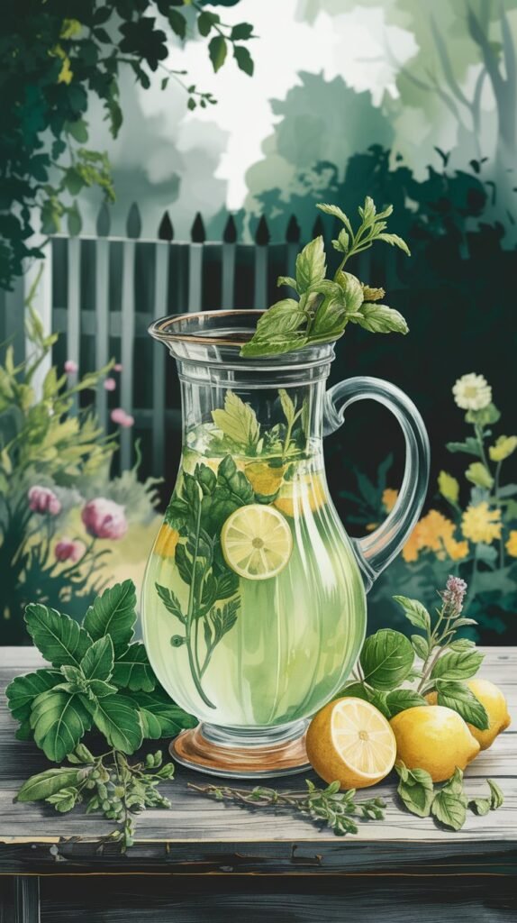 Detox lemonade