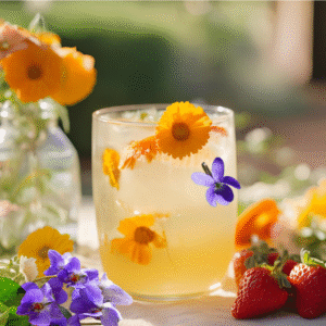 Garden and hedgerow lemonade