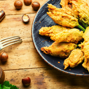 stuffed courgette flowers recipe