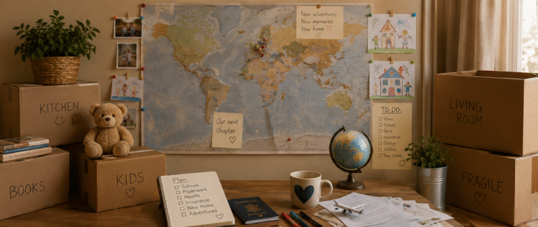Moving abroad with kids