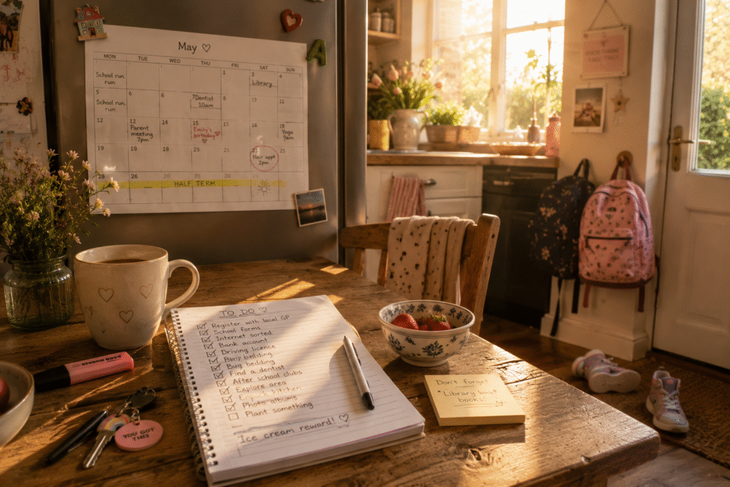 how to get your life organized after a move