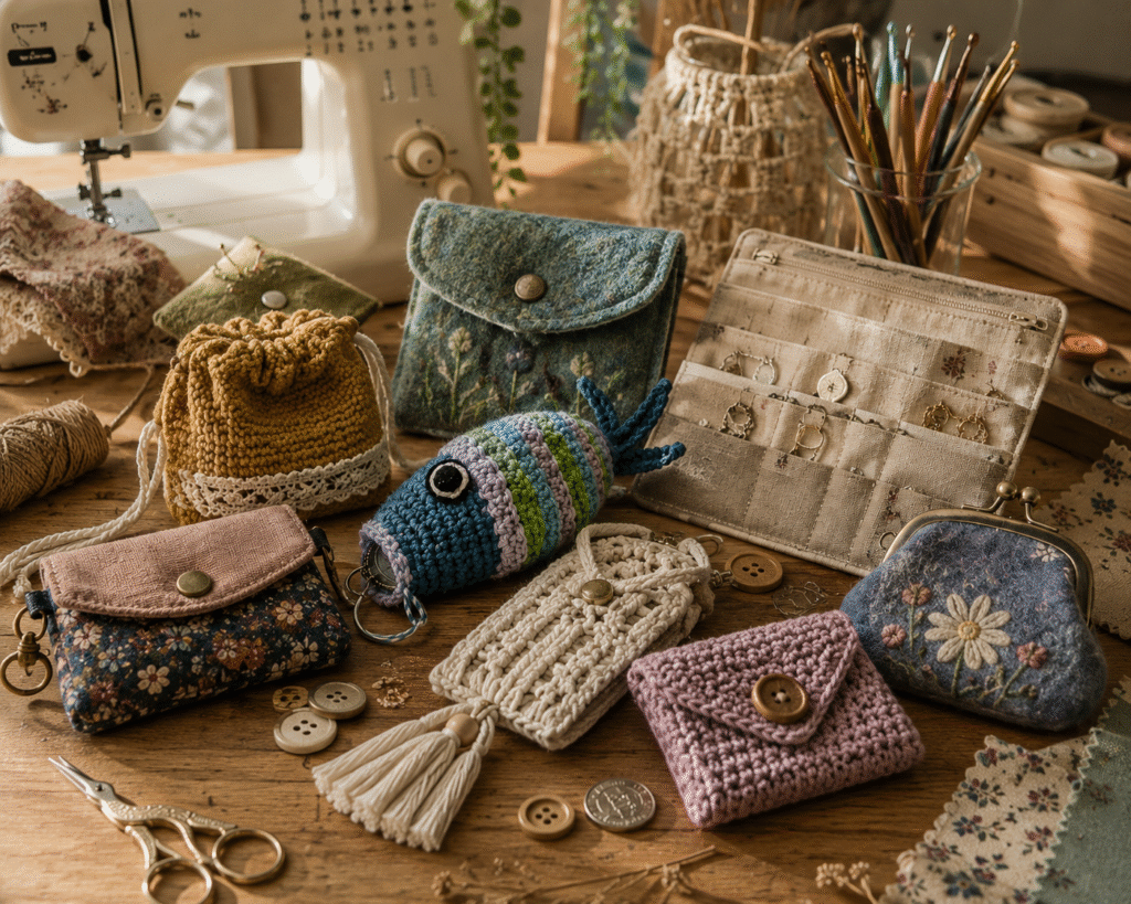 easy handmade pouches