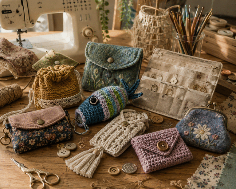 easy handmade pouches
